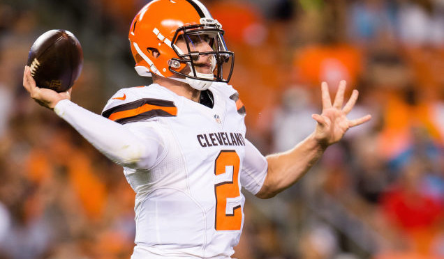 Because of sore elbow, Manziel’s preseason is over