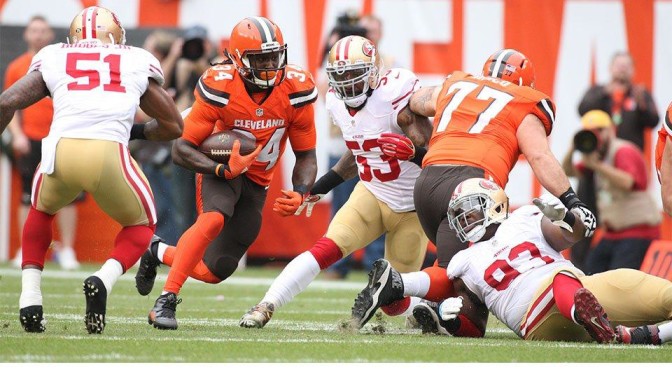 Browns Dominate 49ers
